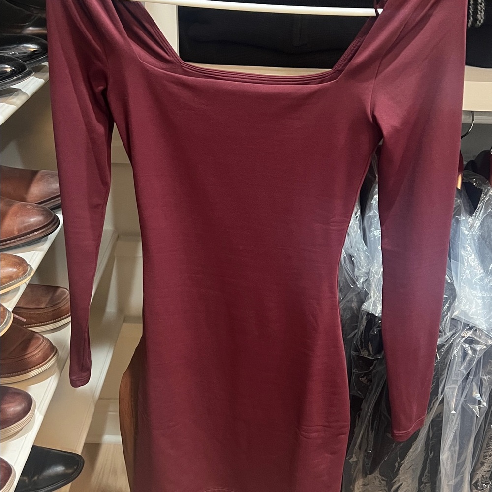 Aritzia Contour Rich Red Top